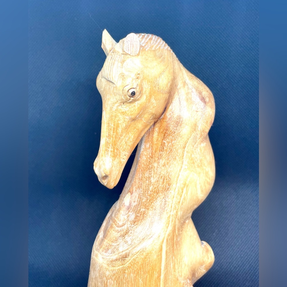 Beautiful Driftwood Horse Art Carving